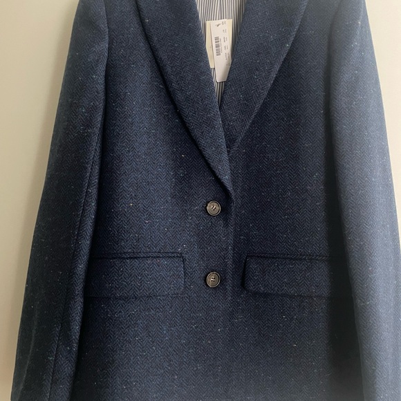 J.Crew Navy Blazer-NWT-Size Small - Picture 3 of 6